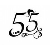 Цифра 50 трафарет