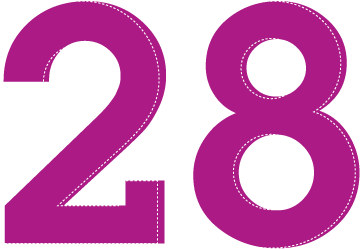 Трафарет цифры 22 для вырезания