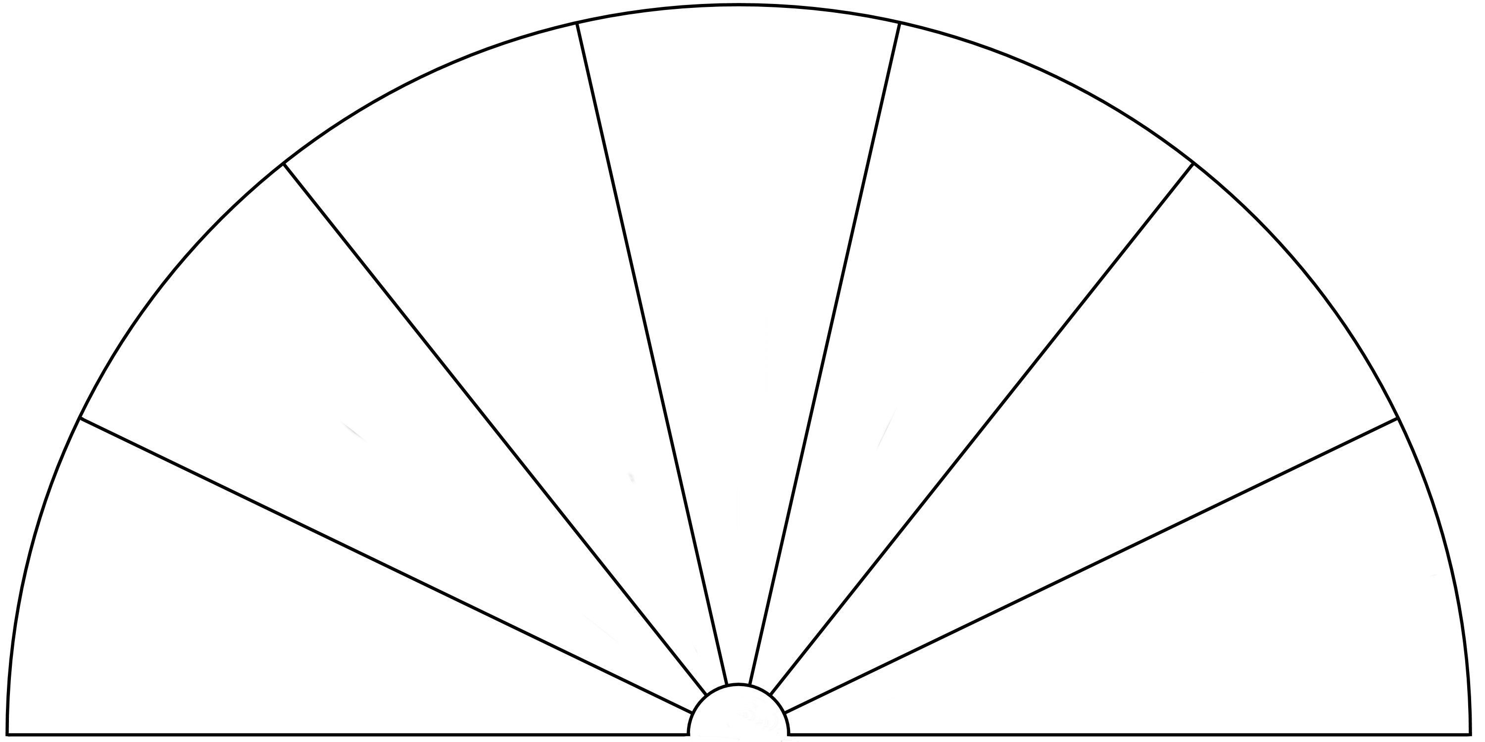 Как вырезать полукруг. Диаграммы Пучко для маятника. Веерная диаграмма для маятника. Диаграммы Пучко пустые. Диаграммы биолокации Пучко.