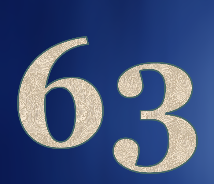 Шестьдесят пятого года. Красивые цифры. Цифра 63. Красивая цифра 63. Изображение чисел.