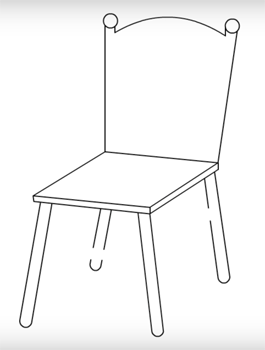 Трафарет для рисования на стуле (38 фото)