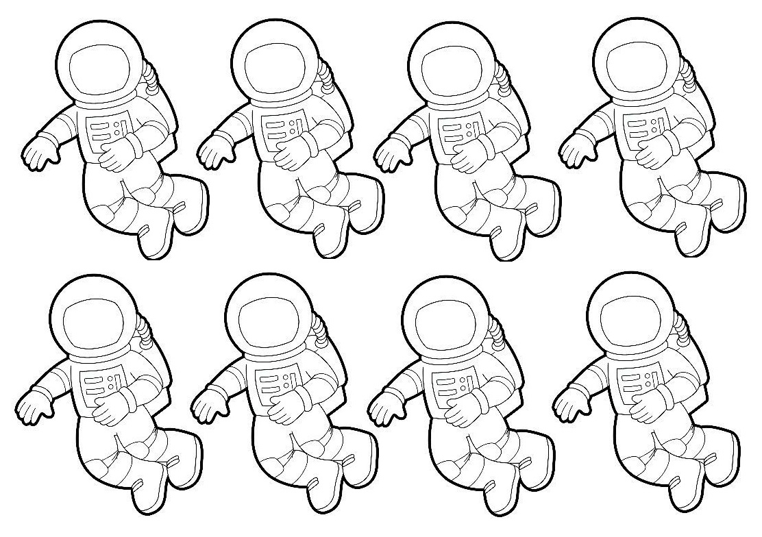 День космонавтики шаблоны для вырезания. Космонавт раскраска для детей. Космонавт раскраска для малышей. Космонавт трафарет для детей. Шаблоны Космонавтов для детей.