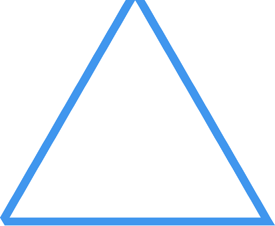 Треугольник. Фигура треугольник. Треугольник для детей. Контурный треугольник.