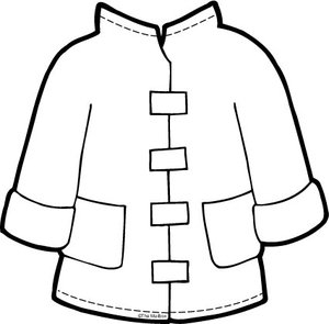 Силуэт пальто для детей