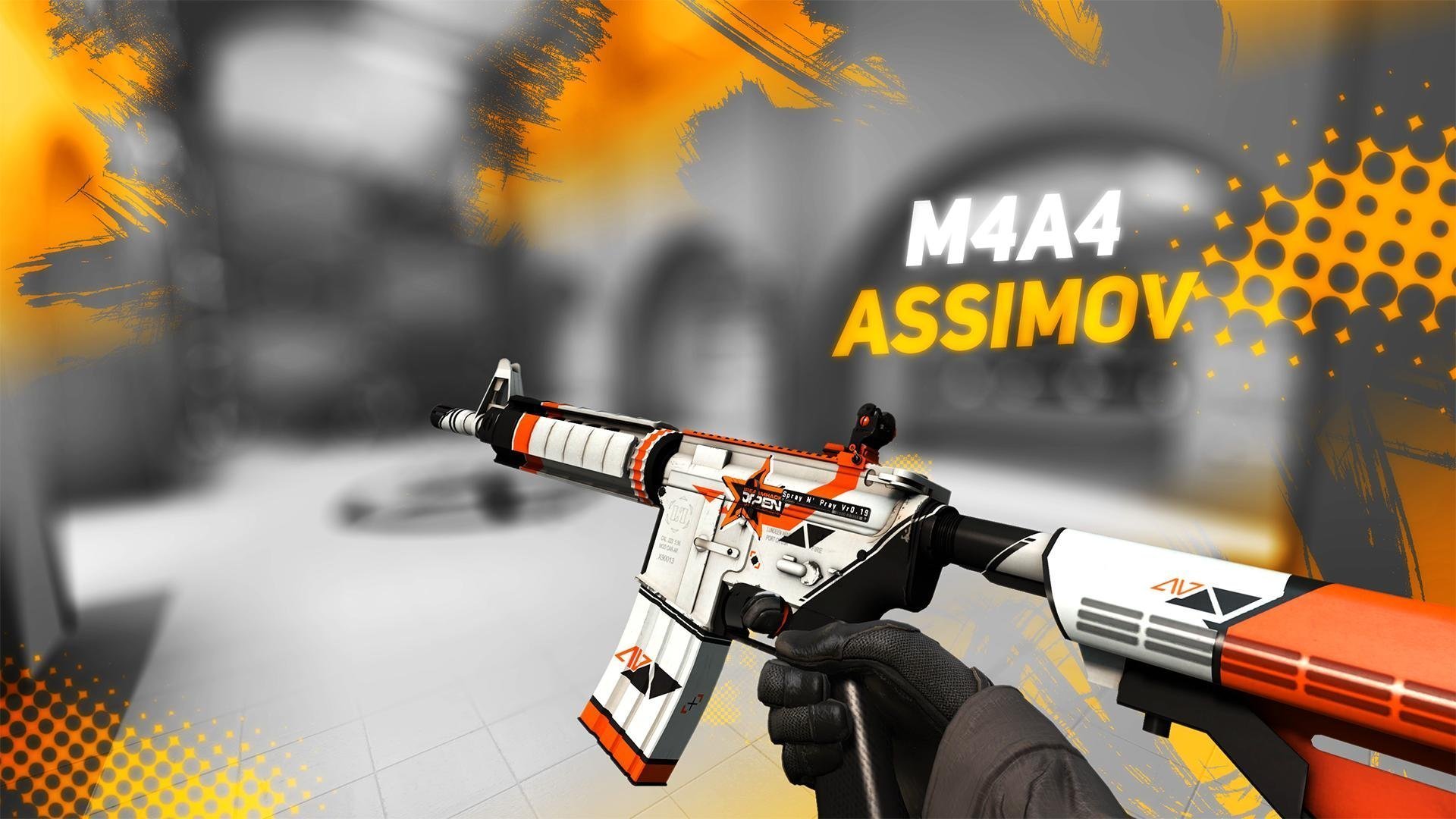 M4a4 asiimov ft фото 85