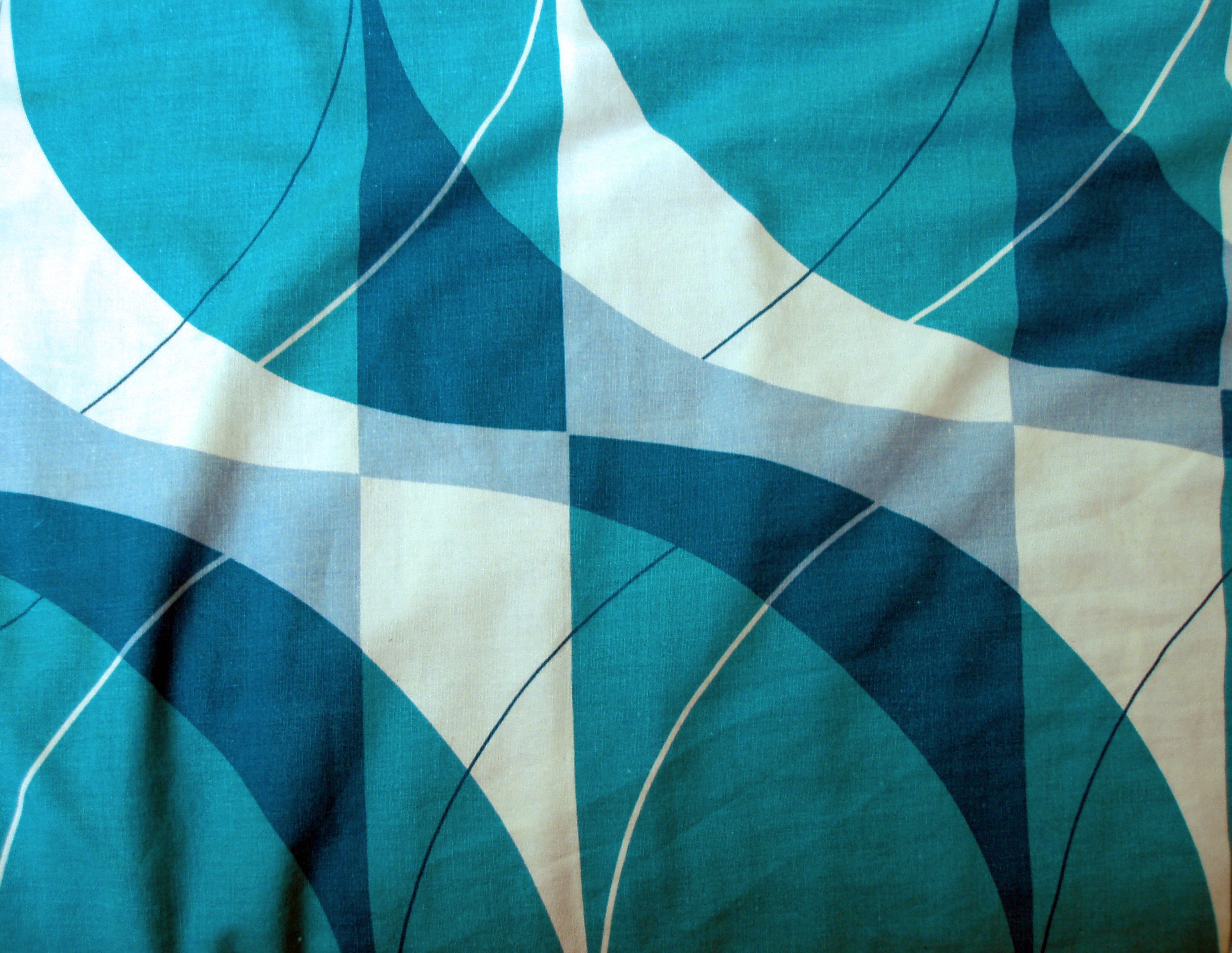 Текстура синего одеяла