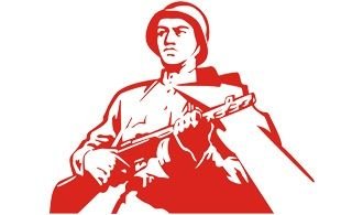 Векторное изображение советского солдата