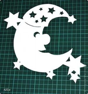 Трафареты на новый год месяц