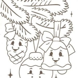 Елочка для украшения окна