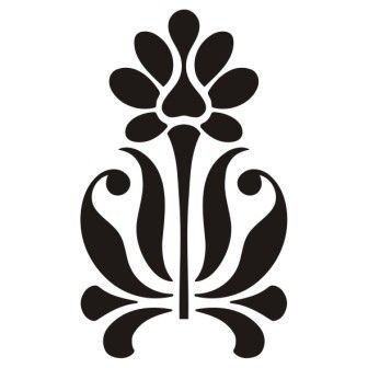 Трафареты для декорирования вазы