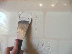 Трафарет для шпатлевки