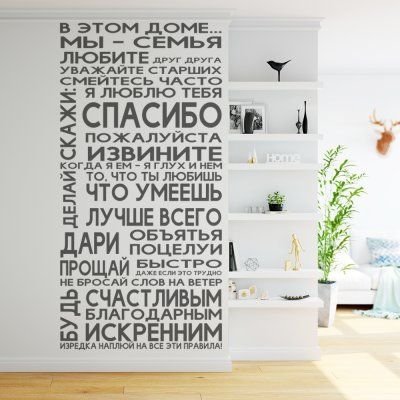 Надписи на стенах
