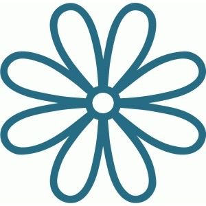 Трафарет Ромашка для стен