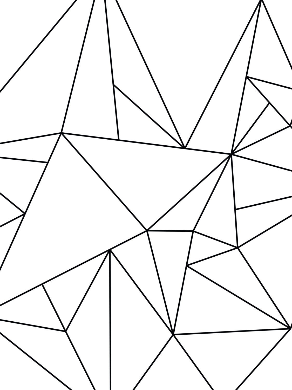 Геометрические фигуры прямые линии. Геометрические рисунки. Узор из треугольников. Геометрические фигуры эскизы. Трафарет "геометрический".