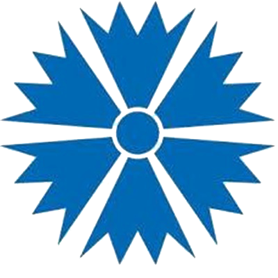 Трафарет василька