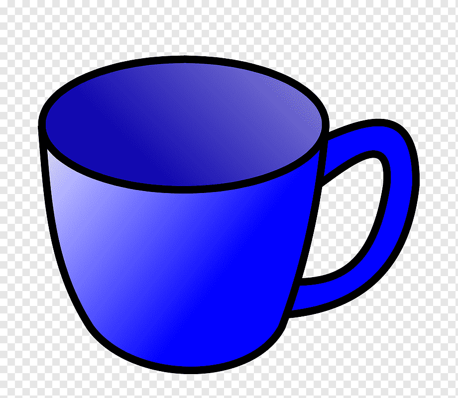 Blue cup