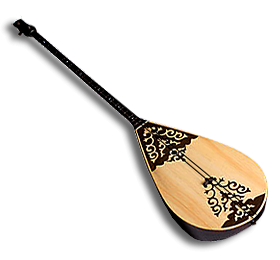 Домбра казахская