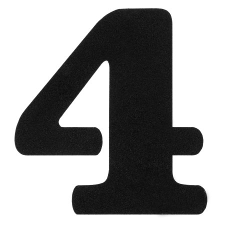 Большие цифры на а4