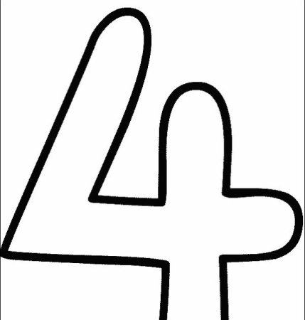 Цифра 4