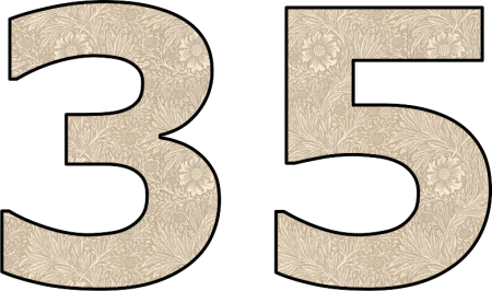 Цифра 35
