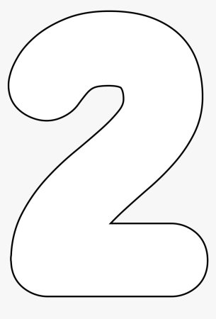 Цифра 6 трафарет для торта