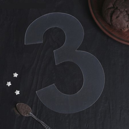 Торт цифра 3