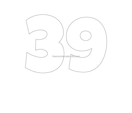 Трафарет 39