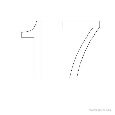 Трафарет 17