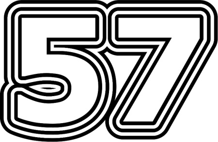 Красивая цифра 56