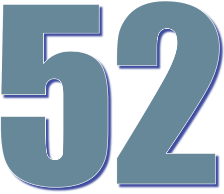 Изображение числа 52
