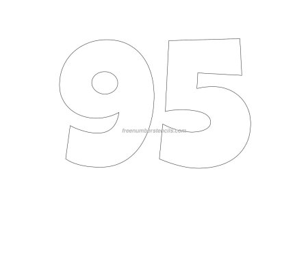 Цифра 95