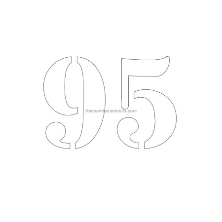 Трафарет 95