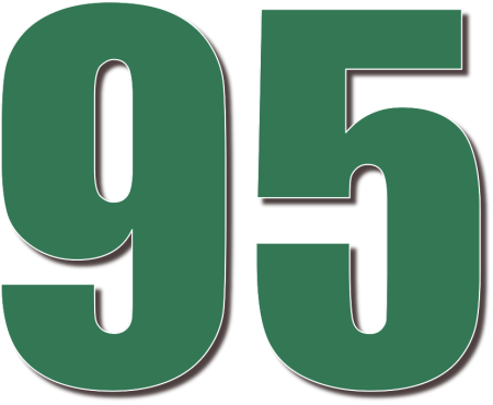 Цифра 95 лет