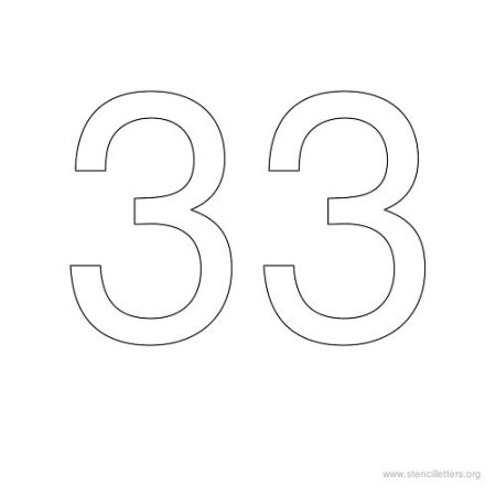 Цифра 13 трафарет для торта