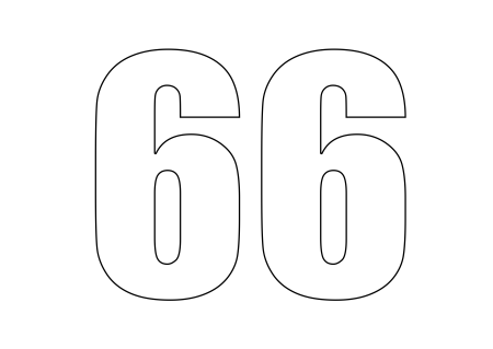 Цифра 100 раскраска