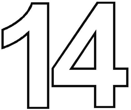 Цифра 14