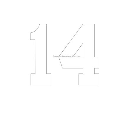 Цифра 14
