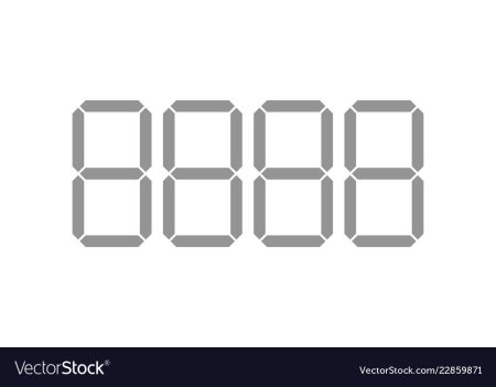 Семисегментный индикатор vector