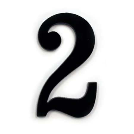 Цифра 2 на а4