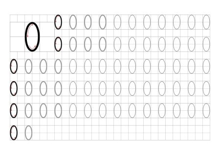 Прописи цифры от 0 до 9