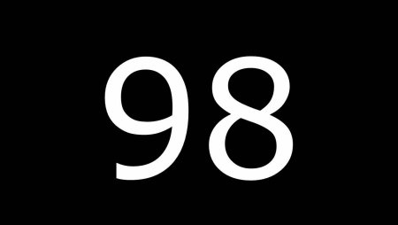 Трафарет цифр 68