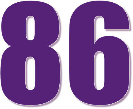 Цифра 86
