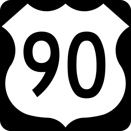 Красивая цифра 90