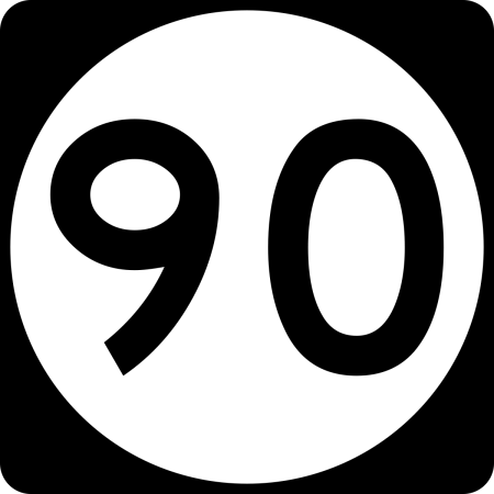 Цифра 90