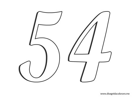 Цифра 54