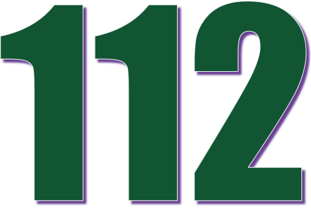 Цифры 112 картинка