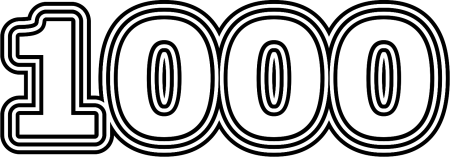 Цифра 1000