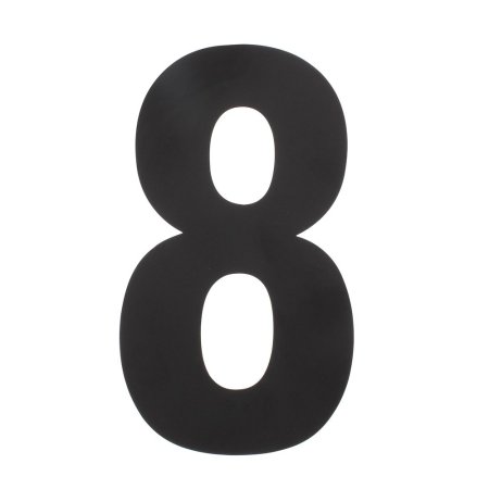 Цифра 8 для торта трафарет