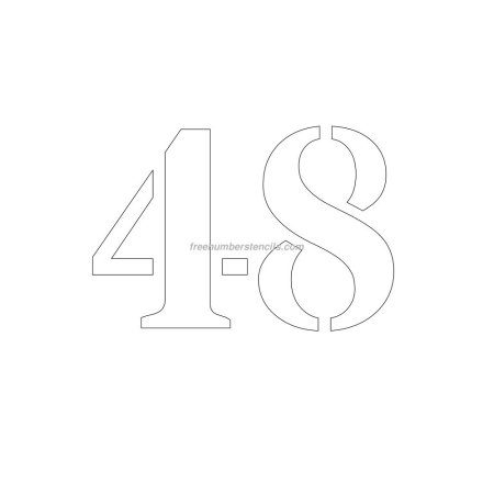 85 Трафарет