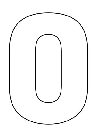 Цифра 10 раскраска
